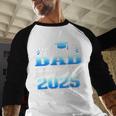 Proud Dad Of 5th Grade Graduate 2025 Elementary Graduation Baseball Raglan Shirt