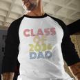 Proud Dad Of A Class Of 2034 Graduate Senior Graduation Baseball Raglan Shirt