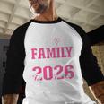 Proud Family Of a Class Of 2026 Graduate For Graduation Baseball Raglan Shirt