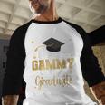 Proud Gammy Of A Class Of 2025 Graduate Senior Graduation Baseball Raglan Shirt