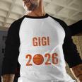 Proud GIGI Of 2026 Senior Basketball Student Graduation Baseball Raglan Shirt