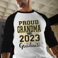 Proud Grandma Of A 2023 Graduate Graduation Baseball Raglan Shirt