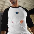 Proud Grandma Of 2025 Basketball Senior Graduation Day Baseball Raglan Shirt