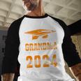 Proud Grandma Of A Class Of 2024 Matching Family Graduation Baseball Raglan Shirt