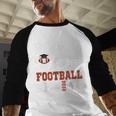 Proud Grandma Of a Football Senior 2026 Graduation Baseball Raglan Shirt