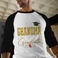 Proud Grandma Of Senior 2026 Graduate Family Graduation 2026 Baseball Raglan Shirt