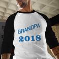 Proud Grandpa Of 2018 Senior T-Shirt Student Graduation Baseball Raglan Shirt
