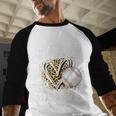 Proud Grandpa Of A 2026 Senior Baseball Graduation Leopard Baseball Raglan Shirt