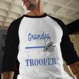 Proud Grandpa Of a State Trooper Police Officer Graduation Baseball Raglan Shirt