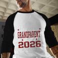 Proud Grandparent Of A 2026 Graduate Class Of Graduation Baseball Raglan Shirt