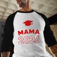 Proud Mama Of A 2026 Graduate Class Of 2026 Mom Graduation Baseball Raglan Shirt