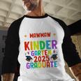 Proud MAWMAW Of Awesome Kindergarten Pre-K Graduation 2025 Baseball Raglan Shirt