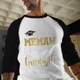 Proud Memaw Of 2026 Graduate College Graduation Baseball Raglan Shirt