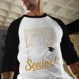 Proud Mom Of a 2026 Senior Volleyball Graduation Baseball Raglan Shirt
