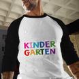 Proud Mom Of A Kindergarten Grad Shirt Graduation Baseball Raglan Shirt