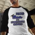 Proud Mom Of a Kindergarten Graduate Graduation TShirt Baseball Raglan Shirt