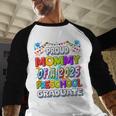 Proud MOMMY Of a 2025 Preschool Graduate Graduation Baseball Raglan Shirt