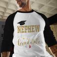 Proud Nephew Of A 2025 Graduate Nephew Graduation 2025 Baseball Raglan Shirt