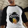 Proud Queen PhD Doctorate Degree Graduation Woman Girl Baseball Raglan Shirt