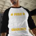 Proud Sister Of a Class Of 2025 Graduate Family Graduation Baseball Raglan Shirt