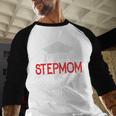 Proud Stepmom Of a 2019 Senior Graduation Family Baseball Raglan Shirt