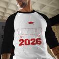 Proud Uncle Of A 2026 Graduate Senior Family Graduation Baseball Raglan Shirt