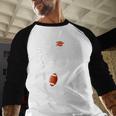 Proud Uncle Of A 2026 Senior Football Graduation Baseball Raglan Shirt