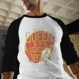 Queen Associate Degree Afrocentric GraduationShirt Baseball Raglan Shirt