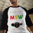 Queen MSW Social Work Grads Masters Graduation Baseball Raglan Shirt