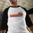 Retro 80's 90's Music Nostalgia Video Cassette Tape VHS Baseball Raglan Shirt