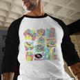 Retro 80s Nostalgia 1980s Throwback Party Costume Baseball Raglan Shirt Retro 80s Nostalgia 1980s Throwback Party Costume Baseball Raglan Shirt