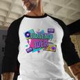 Retro 80s Style 90s Pop Fashion Nostalgia Eighties Music Baseball Raglan Shirt