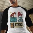 Retro Cassette 70s 80s 90s Music Vintage Party Nostalgia Baseball Raglan Shirt Retro Cassette 70s 80s 90s Music Vintage Party Nostalgia Baseball Raglan Shirt