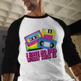 Retro Cassette Vintage 80s Nostalgia Baseball Raglan Shirt Retro Cassette Vintage 80s Nostalgia Baseball Raglan Shirt