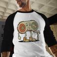 Retro Gamer 80s 90s Gaming Nostalgia Video Game Men Baseball Raglan Shirt
