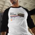 Retro Nostalgia 1980s Love Graphic Baseball Raglan Shirt