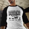 Retro Please Be Patient With Me I'm From The 1900s Premium Baseball Raglan Shirt