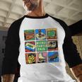 Retro Starter Pack 80s 90s Vintage Nostalgia Cassette Tape Baseball Raglan Shirt