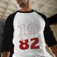 Reunion 1982 Class Of 1982 Reunion 82 Graduation 1982 Baseball Raglan Shirt