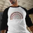 School Nurse Appreciation Rainbow Graduation Medical Nursing Baseball Raglan Shirt