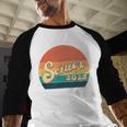 Senior 2023 Graduation My Last First Day Of Class Of 2023 Baseball Raglan Shirt