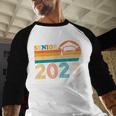 Senior 2023 Retro Class Of 2023 Seniors Graduation 23 Baseball Raglan Shirt