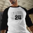 Senior 2024 Graduation Class Of 2024 Senior Women Boy Girl Baseball Raglan Shirt