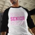 Senior 2026 Class Of 2026 Boys Girls Matching Graduation Baseball Raglan Shirt