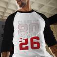 Senior 2026 Class Of 2026 Graduation 2026 Senior 26 Graduate Baseball Raglan Shirt