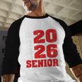 Senior 2026 Class Of 2026 Graduation Baseball Raglan Shirt