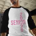 Senior 2026 Class Of 2026 Seniors Graduation 2026 Girl Women Baseball Raglan Shirt