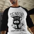 Senior 2026 High School College Graduation Year Class Of 26 Baseball Raglan Shirt