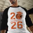 Senior Basketball Class Of 2026 Crew Basketball Graduation Baseball Raglan Shirt