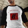 SENIOR CITIZENS DAY Don't Forget My DISCOUNT Graduation Day Baseball Raglan Shirt